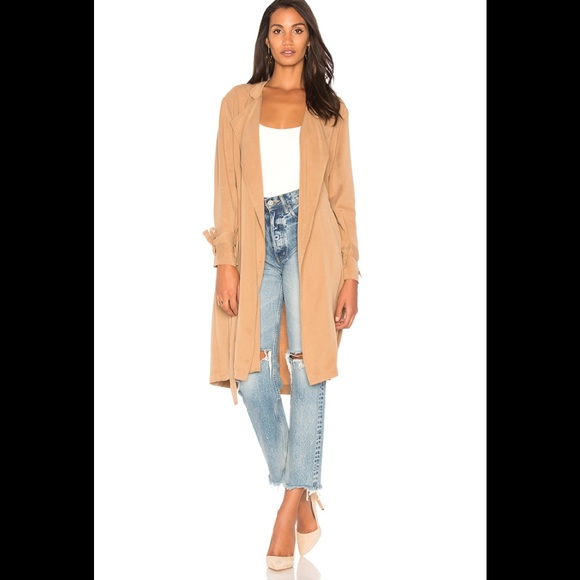 NWT Splendid Twill Trench Coat - Picture 1 of 3